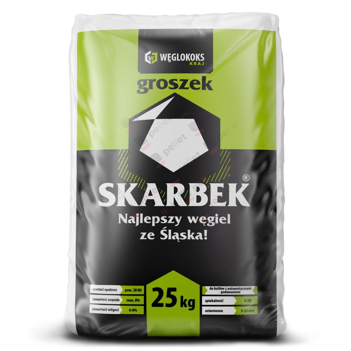 Węgiel groszek Skarbek KWK Bobrek 1000kg