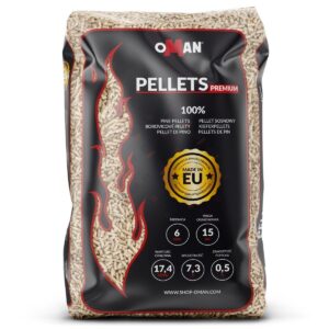 Pellet OMAN ENplus A1 6 mm 975 kg (65 x 15 kg)