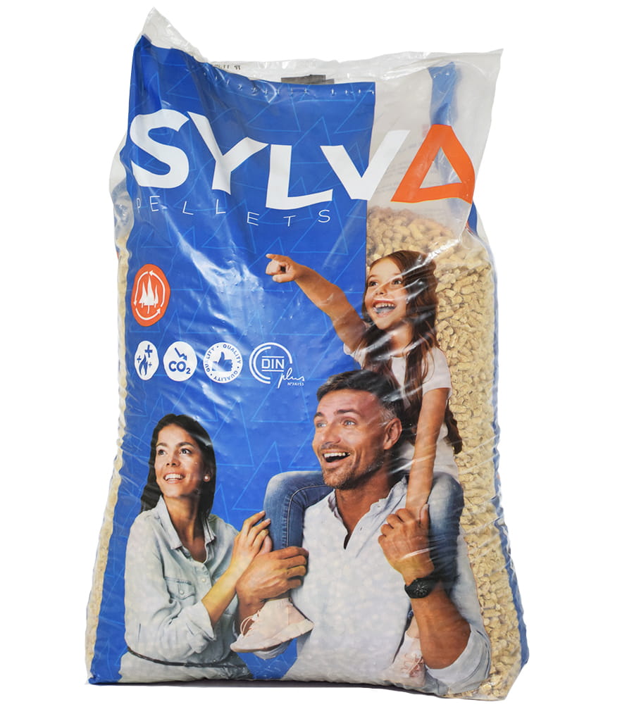 Pellet Sylva DINplus 6 mm 975 kg (65 x 15 kg)
