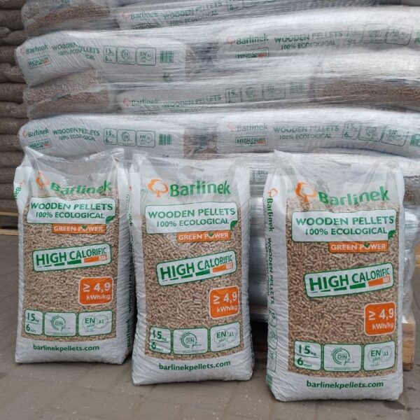 Pellet Barlinek ENplus A1 6 mm 975 kg (65 x 15 kg) - obrazek 3