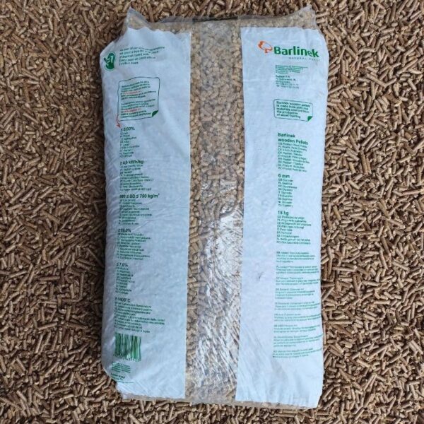 Pellet Barlinek ENplus A1 6 mm 975 kg (65 x 15 kg) - obrazek 2