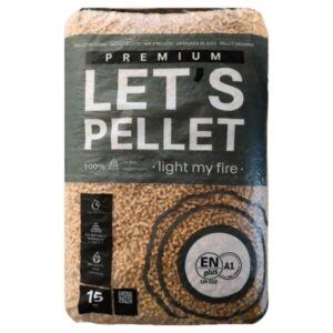 Pellet Let’s Premium ENplus A1 6 mm 975 kg (65 x 15 kg)
